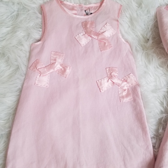 Childrens Place Two Piece LInen Dress/Jacket - Picture 4 of 7